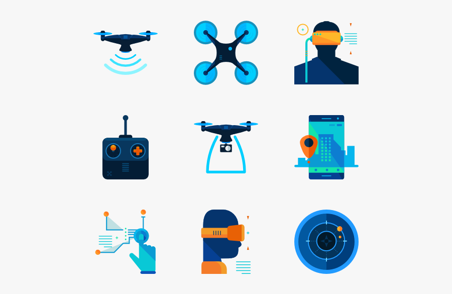 Packs Vector Svg - Drone Icon, Transparent Clipart