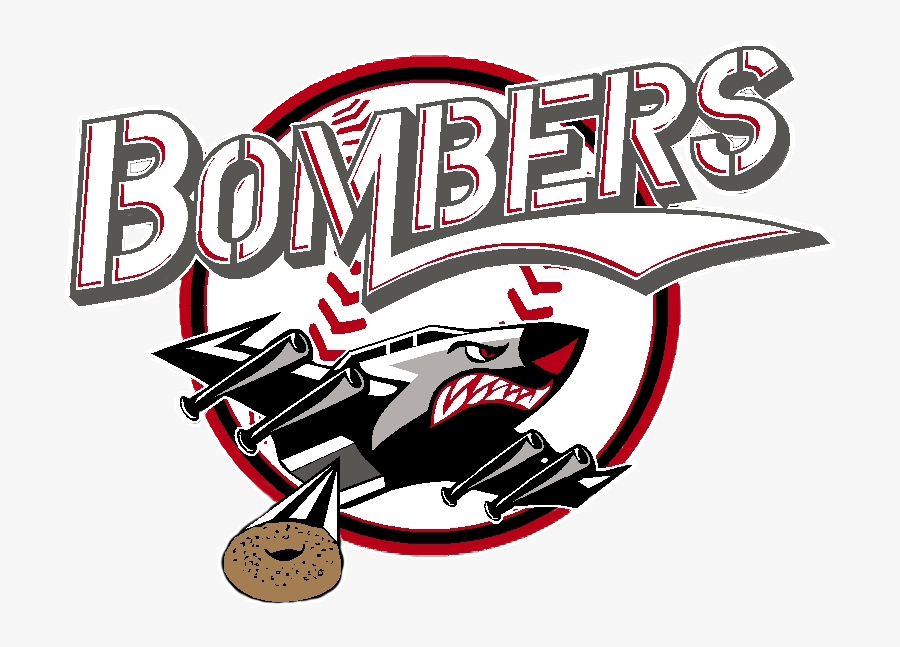 Blacklight Dodgeball & Cornhole Tournament - Bagel Bombers Logo, Transparent Clipart