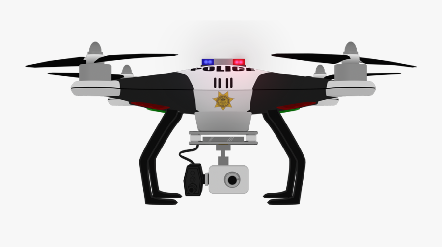 Police Drones Gif - Police Drone Png, Transparent Clipart