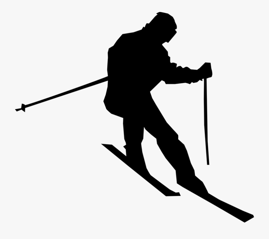 Skier Clipart Png, Transparent Clipart
