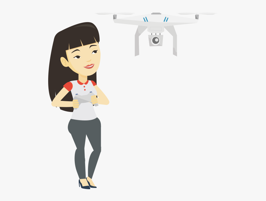17 Websites Drone - Drone Pilot Cartoon Clipart, Transparent Clipart