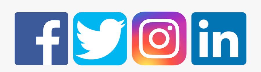 Clip Art Social Media Guild Of - Facebook Instagram Twitter Whatsapp Logo, Transparent Clipart