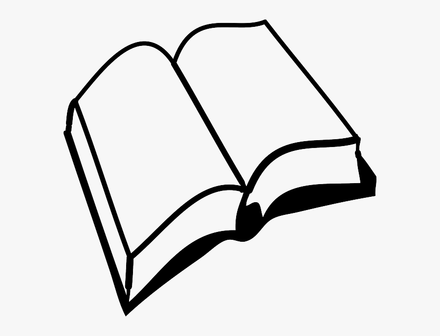 Book Clipart Black And White, Transparent Clipart