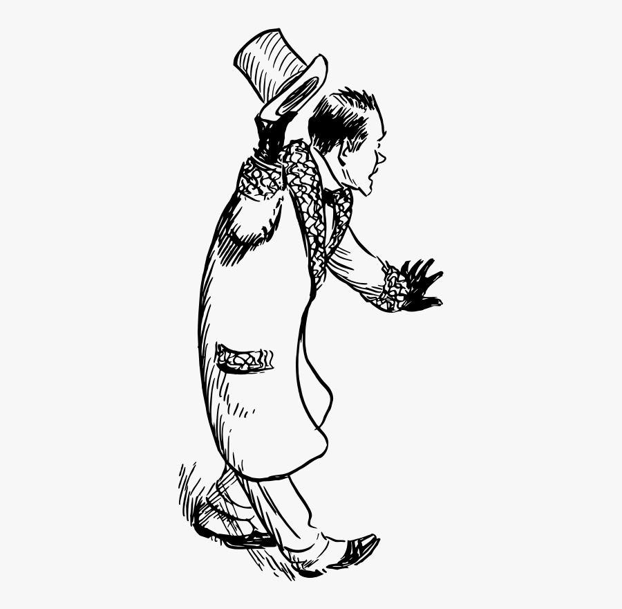 Well Dressed Man - Cartoon, Transparent Clipart