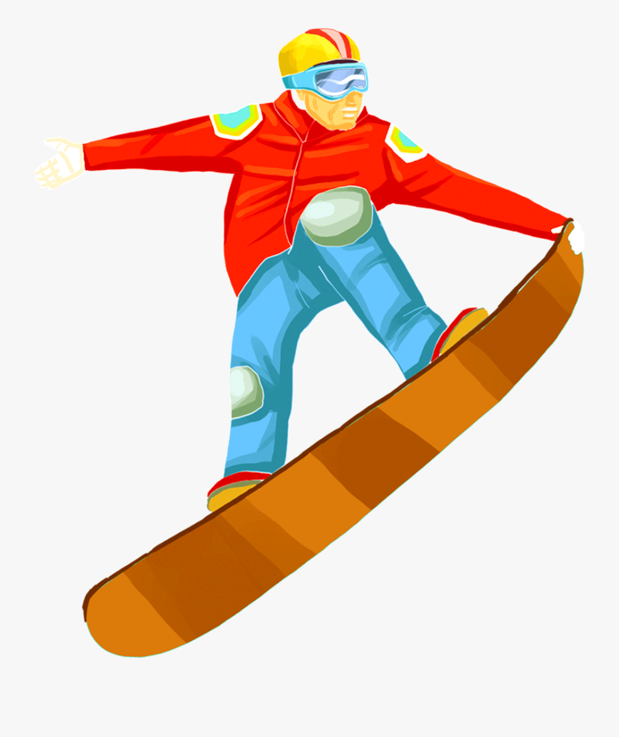 Water Skiing Snowboard Surfing - Clip Art, Transparent Clipart