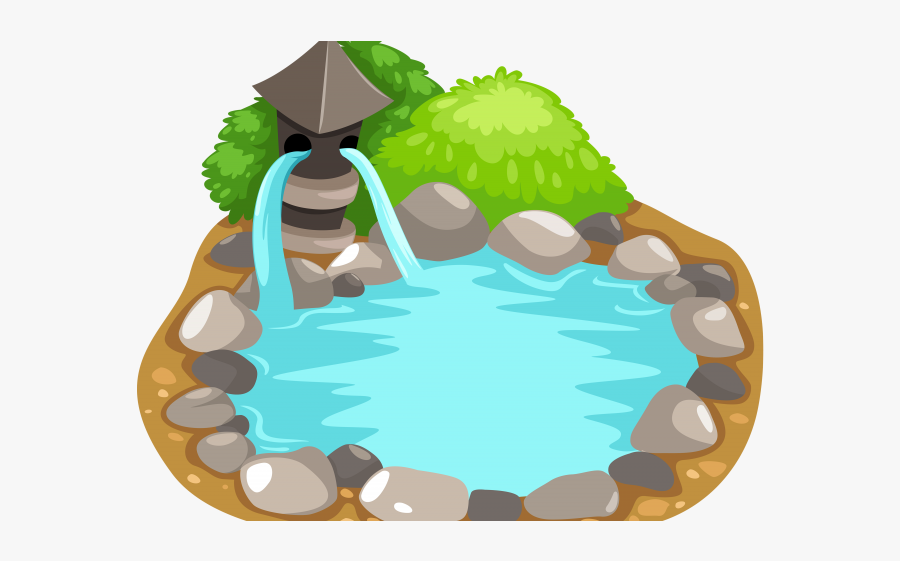 Koi Pond Clipart, Transparent Clipart