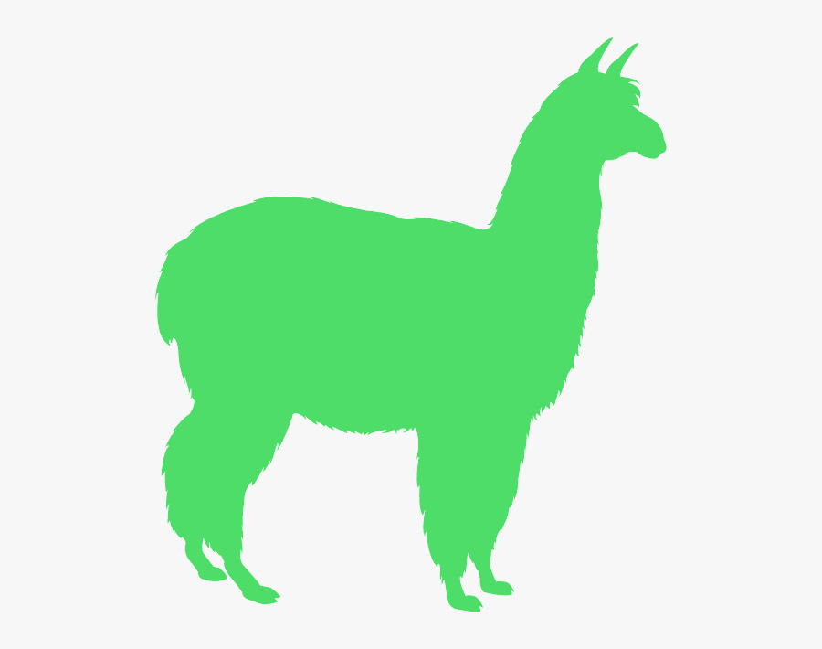 Llama Pumpkin Carving Stencil, Transparent Clipart