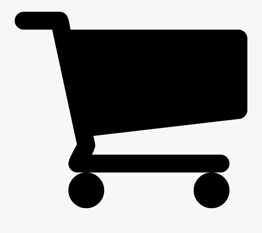 Cart Clipart Shop Now - Black Shopping Cart Logo, Transparent Clipart