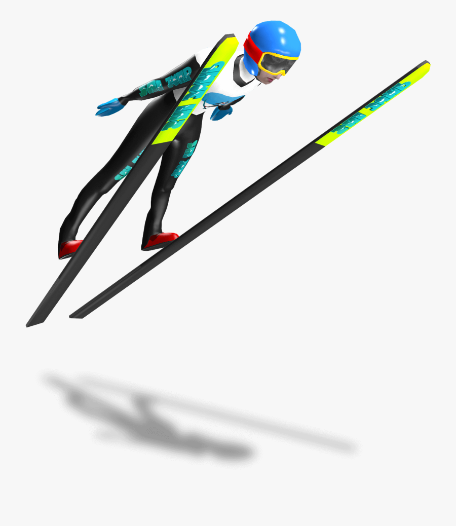 Ski Jump Vr - Ski Jumping Png, Transparent Clipart