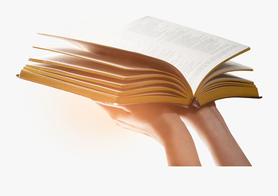 Holding The Open Bible Up Open Bible Png Transparent Free