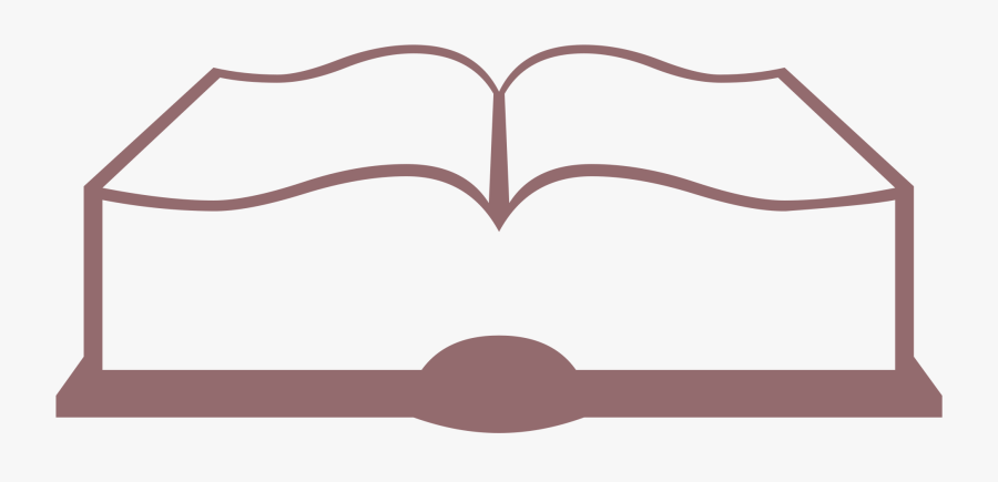 Open Book Silhouette Png - My Favourite Books, Transparent Clipart