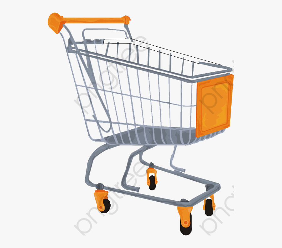 Supermarket Shopping Cart Shopping Cart Clipart Customer - Shopping Cart, Transparent Clipart