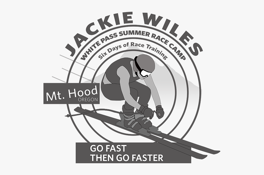 Skiing Clipart Ski Racing - Illustration, Transparent Clipart