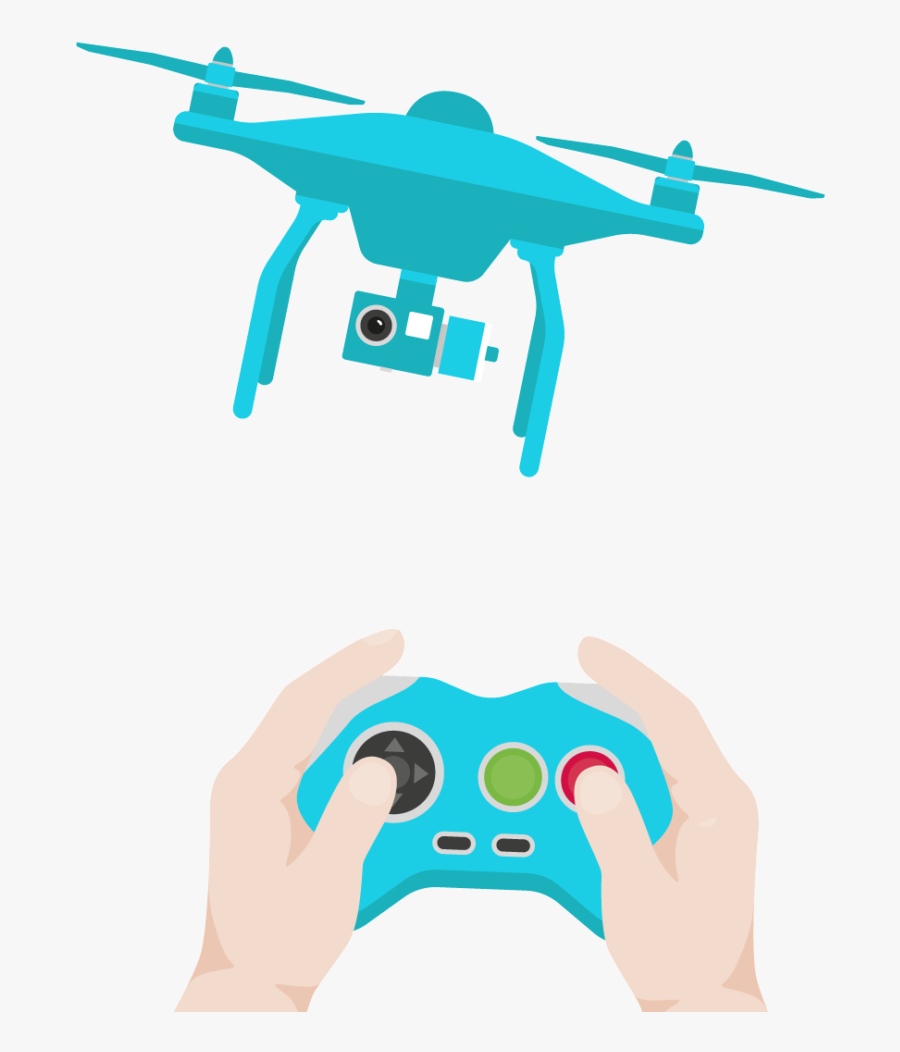 Drone Flying Certification Clipart , Png Download - Flying Drone Clipart, Transparent Clipart