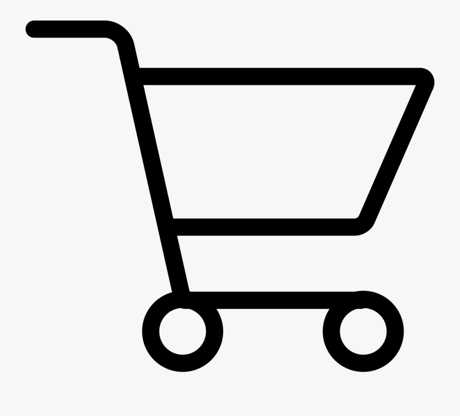 Shopping Cart Png Icon - Shopping Cart Icon Svg, Transparent Clipart