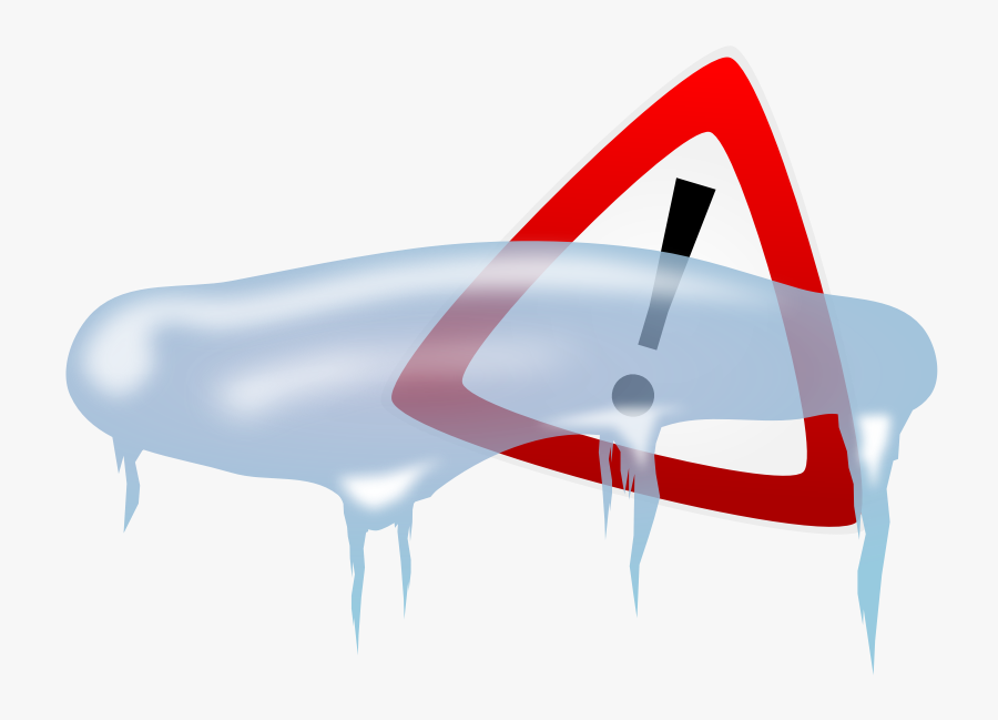 Clipart - Weather Icon - Frost - Alerta Frio, Transparent Clipart