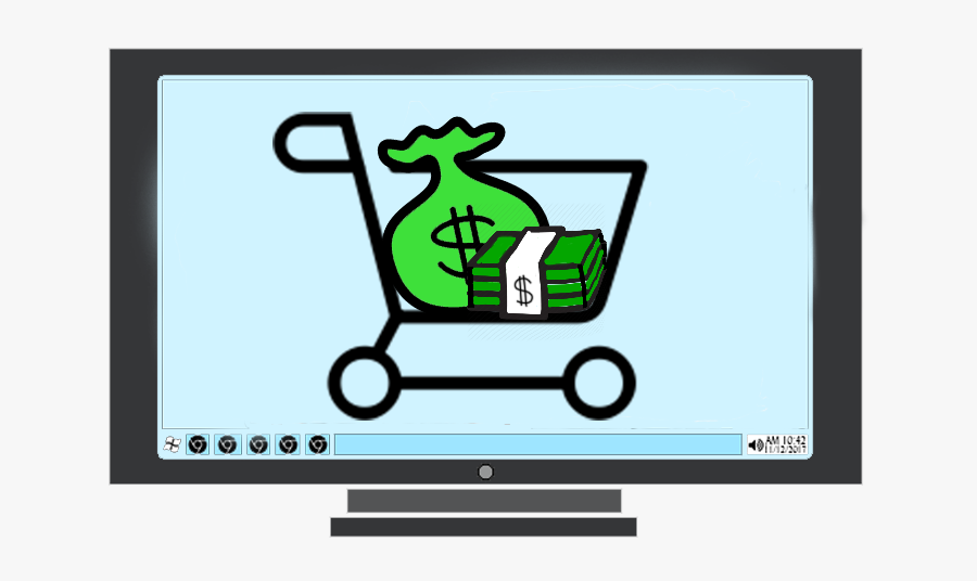 Online Shopping Tricks, Transparent Clipart