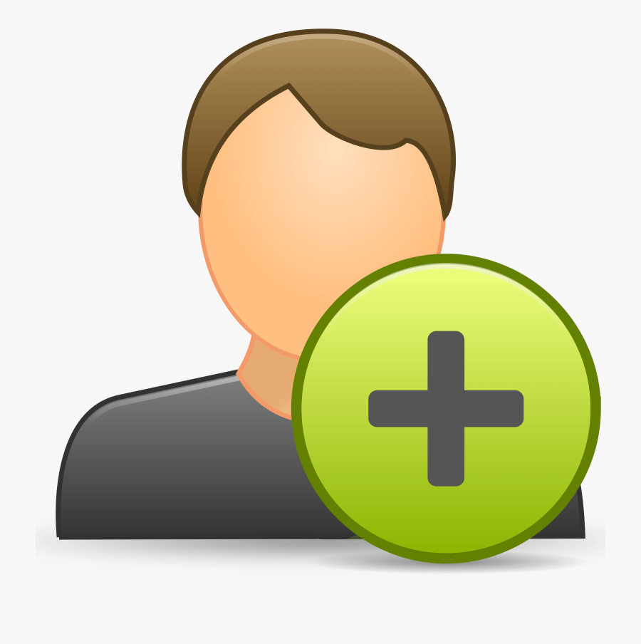 Open Bible Free Icons - Add New Contact Icon, Transparent Clipart