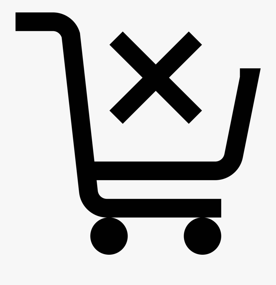 Clear Shopping Cart Icon - Transparent Background Cart Icon, Transparent Clipart