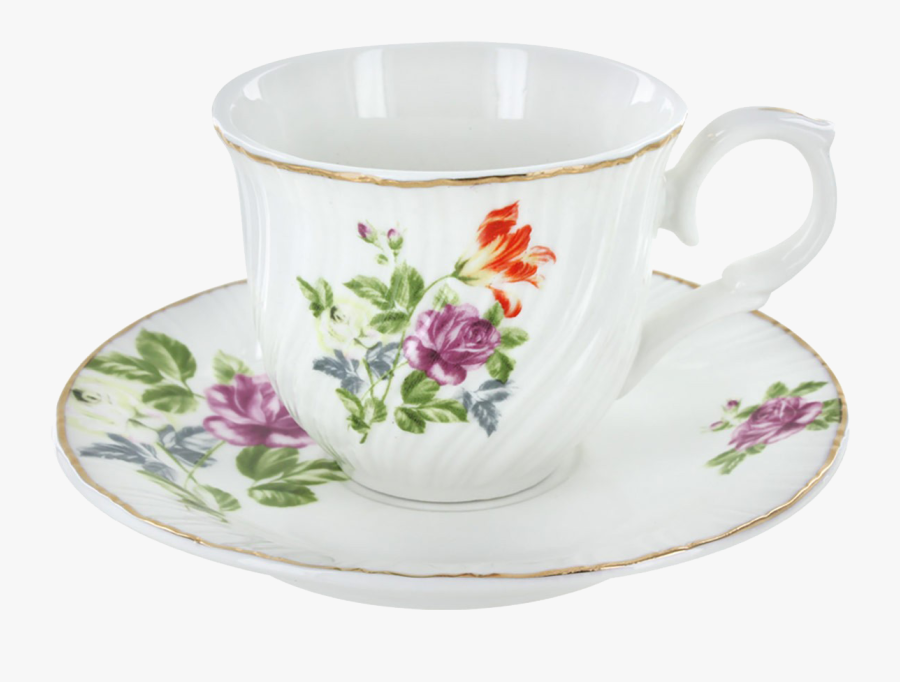 Teacup Coffee Saucer - Transparent Background Tea Cup, Transparent Clipart