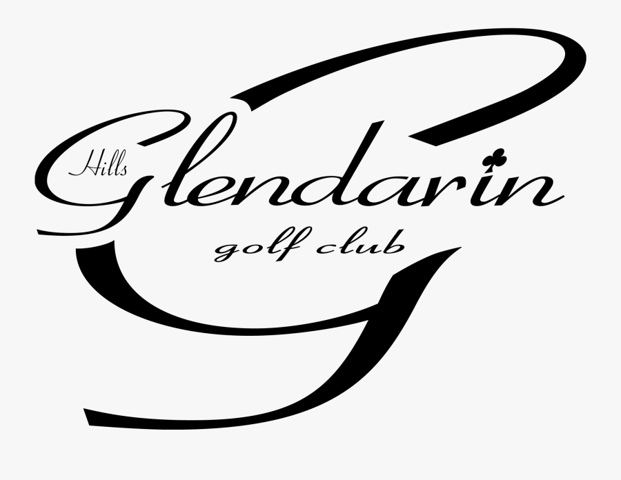 Glendarin Hills Golf Club Clipart , Png Download - Calligraphy, Transparent Clipart