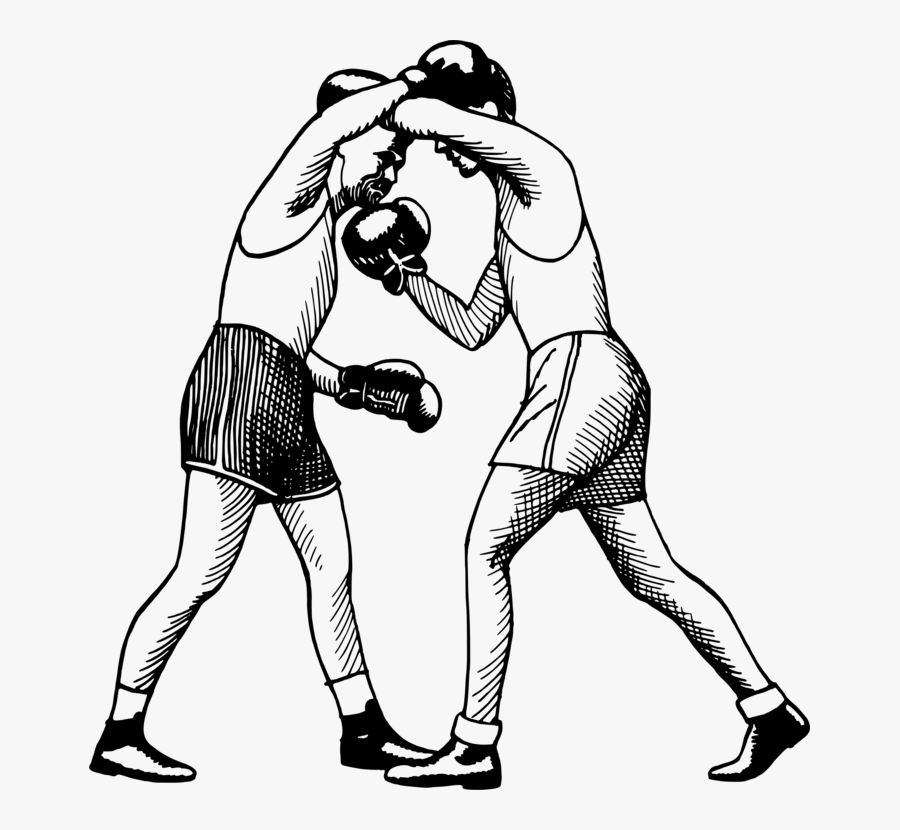 Punch Clipart Knuckle - Boxing Clipart Black And White, Transparent Clipart