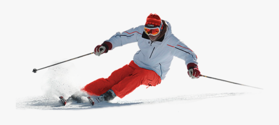 #skiing - Person Skiing Png, Transparent Clipart