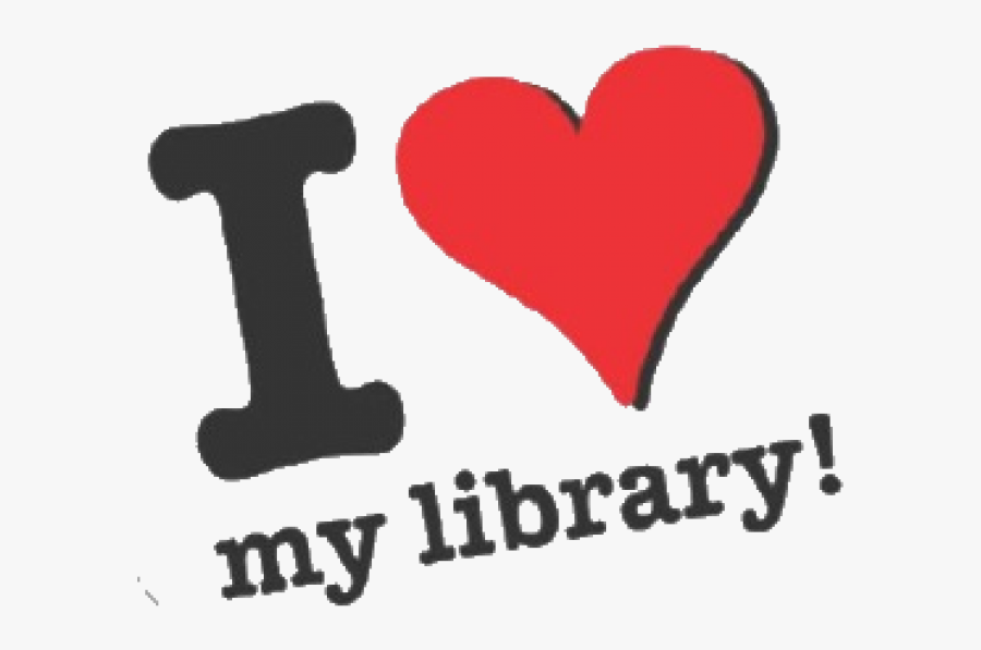 Love My Library Transparent Background, Transparent Clipart