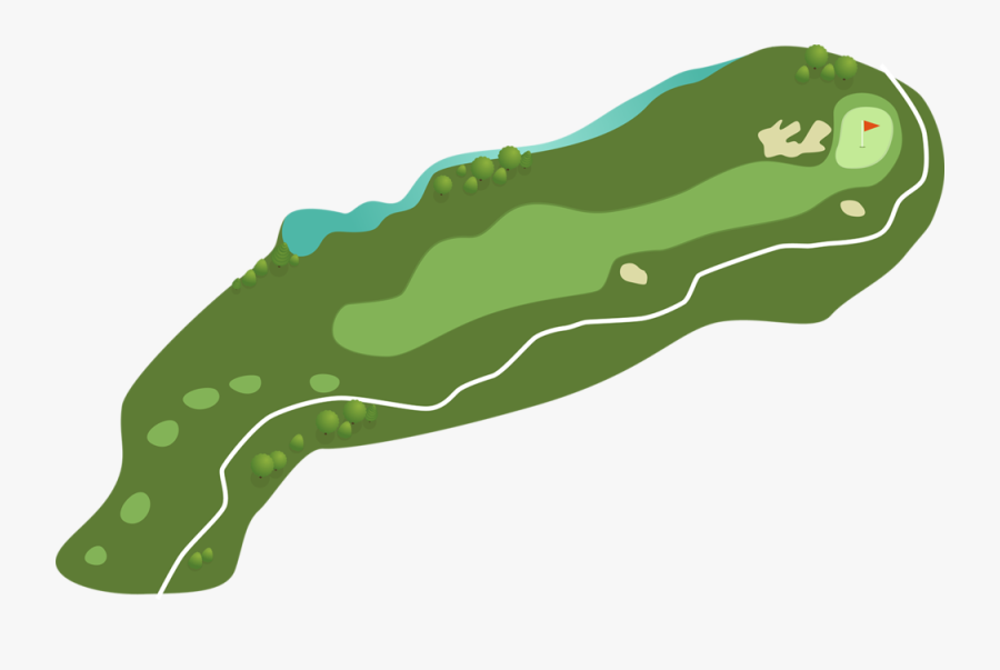 Hole-10 - Golf Course Clipart, Transparent Clipart