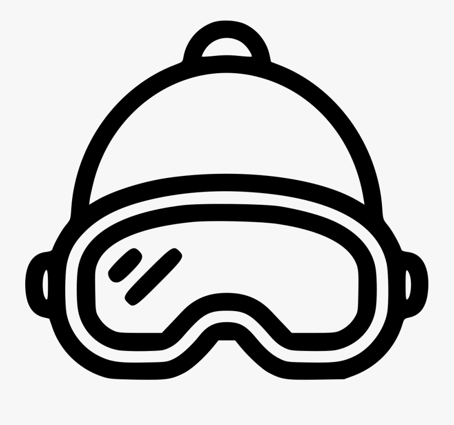 Snow Goggles Snowboard Vector Skiing Skiier Clipart - Snow Goggles Clip Art, Transparent Clipart