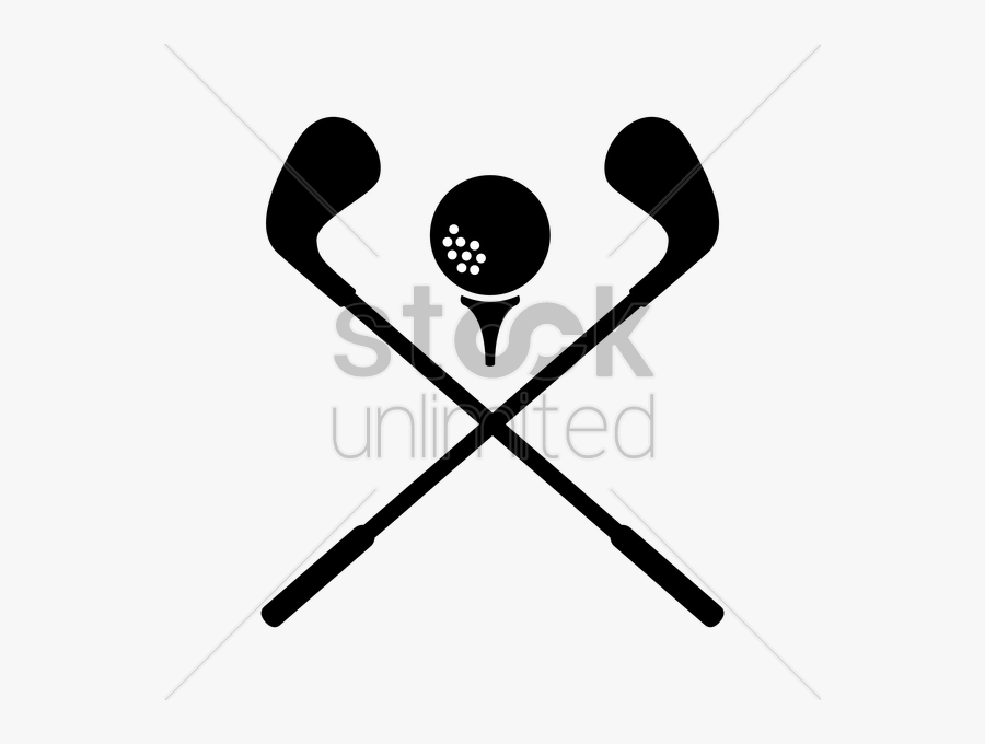 Download Golf Club Clipart Golf Clubs Clip Art Golf - Crossed Golf Clubs Vector, Transparent Clipart