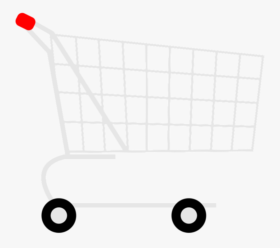 Carrinho De Compras Png Branco, Transparent Clipart