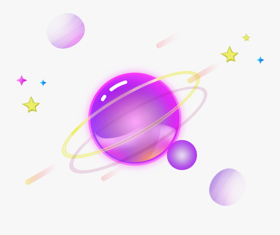 #ftestickers #clipart #galaxy #stars #planets #transparent - Korean Drama, Transparent Clipart