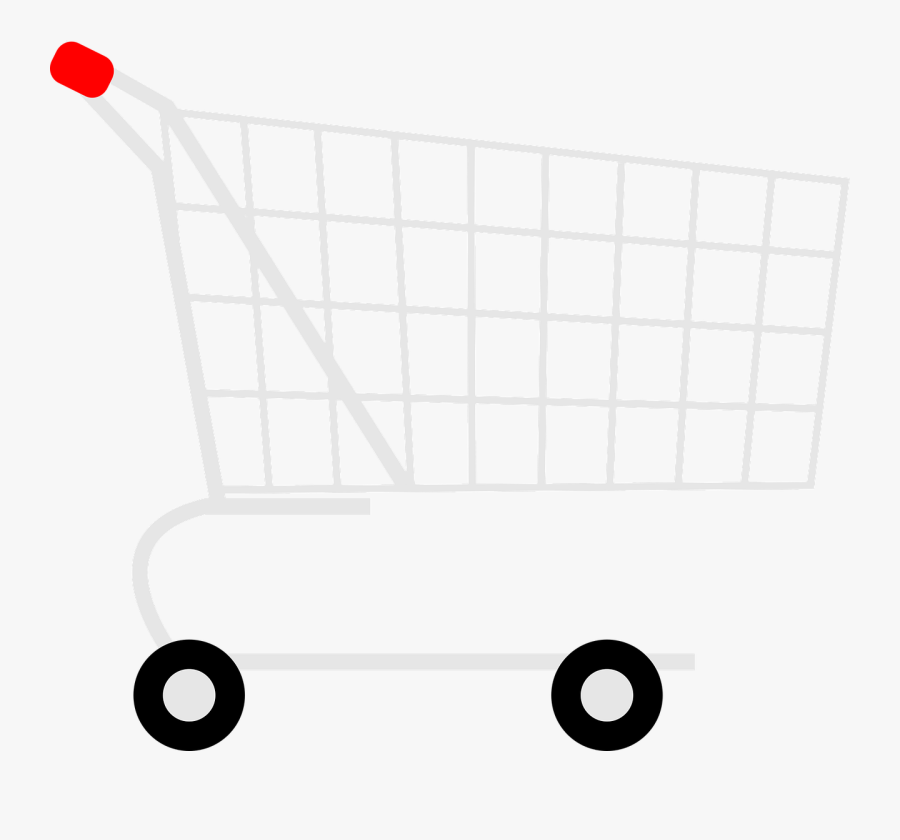 Transparent Shopping Trolley Clipart - Carrinho De Compra Png, Transparent Clipart