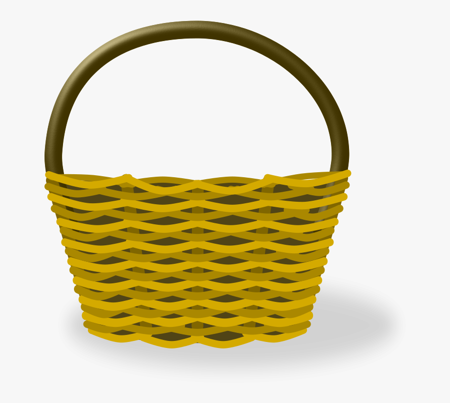 Cesta De La Compra Vacía - Basket Clipart Transparent Background, Transparent Clipart