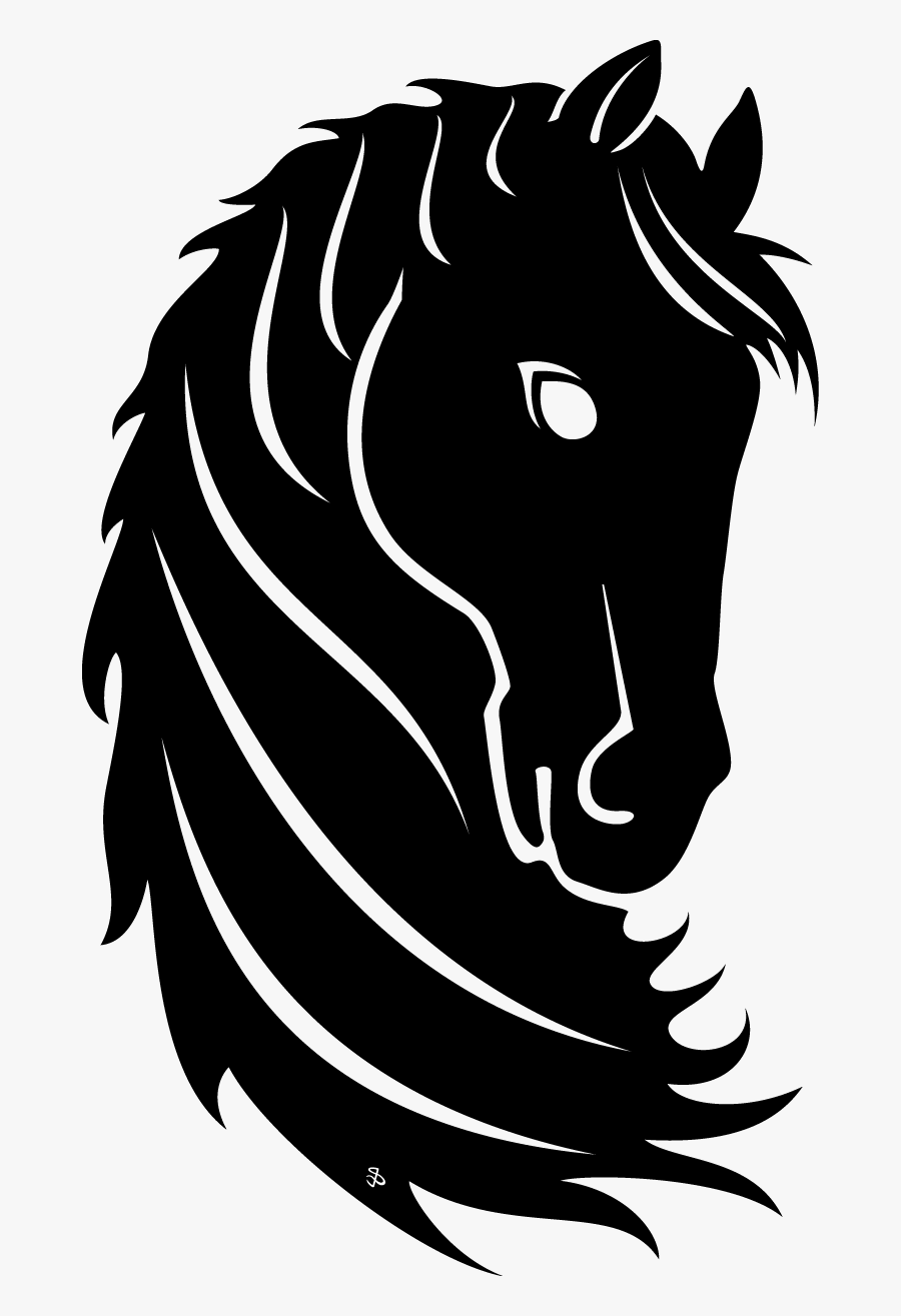 Transparent Horse Png File - Horse Head Vector Png, Transparent Clipart