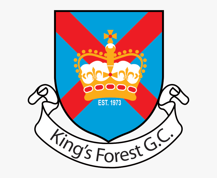 Transparent Golf Club Clip Art - Kings Forest Golf Logo, Transparent Clipart