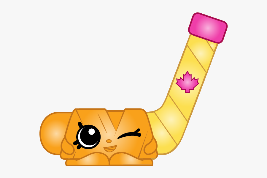 Rocky Hockey Stick - Shopkins Rocky Hockey Stick, Transparent Clipart