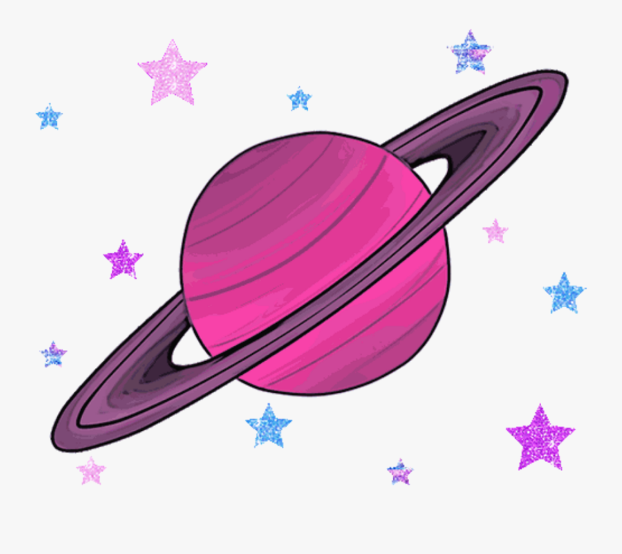 Planets Clipart Saturn - Aesthetic Saturn Png, Transparent Clipart