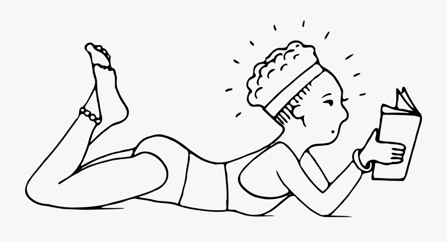 Emotion,art,conversation - Sun Bathing Clipart Black And White, Transparent Clipart
