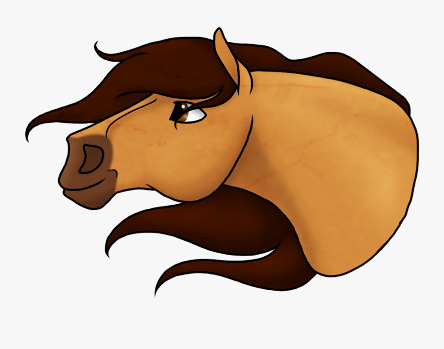Spirit Clipart Horse - Drawing Of Spirit Head, Transparent Clipart