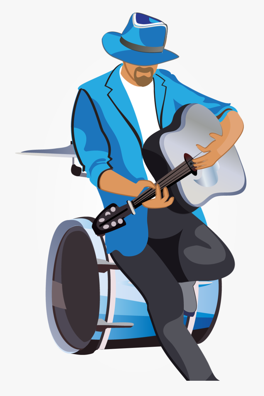 Singer Songwriters - Illustration, Transparent Clipart