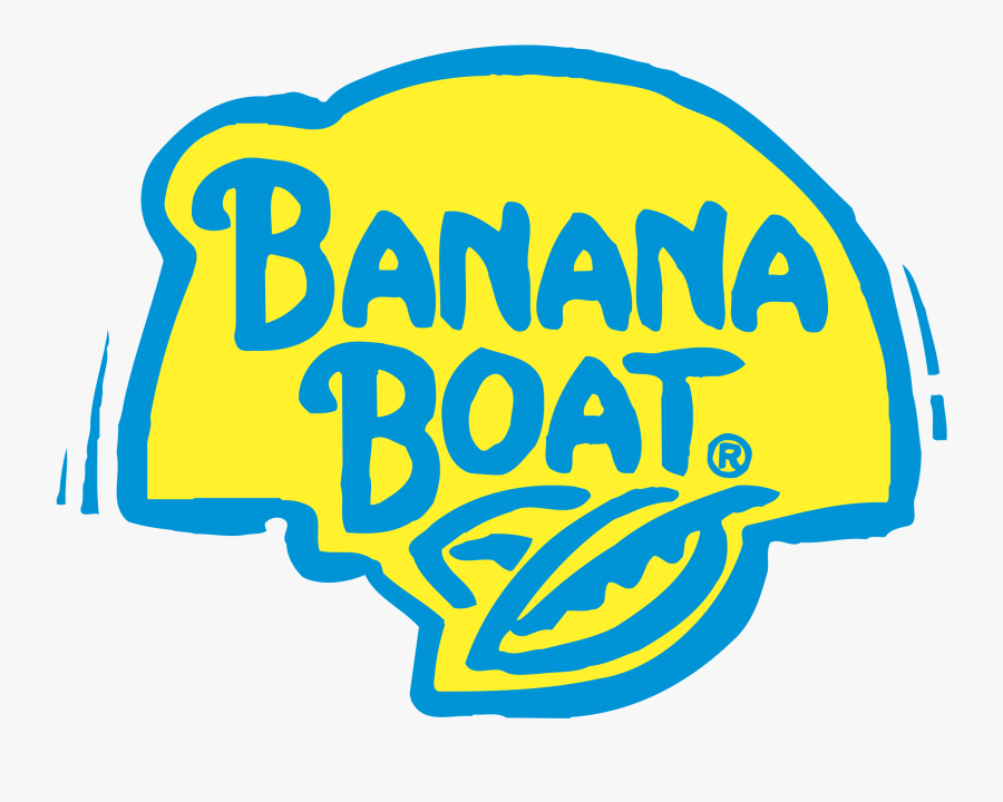 Clip Art Banana Boat Initials - Banana Boat Logo Png, Transparent Clipart