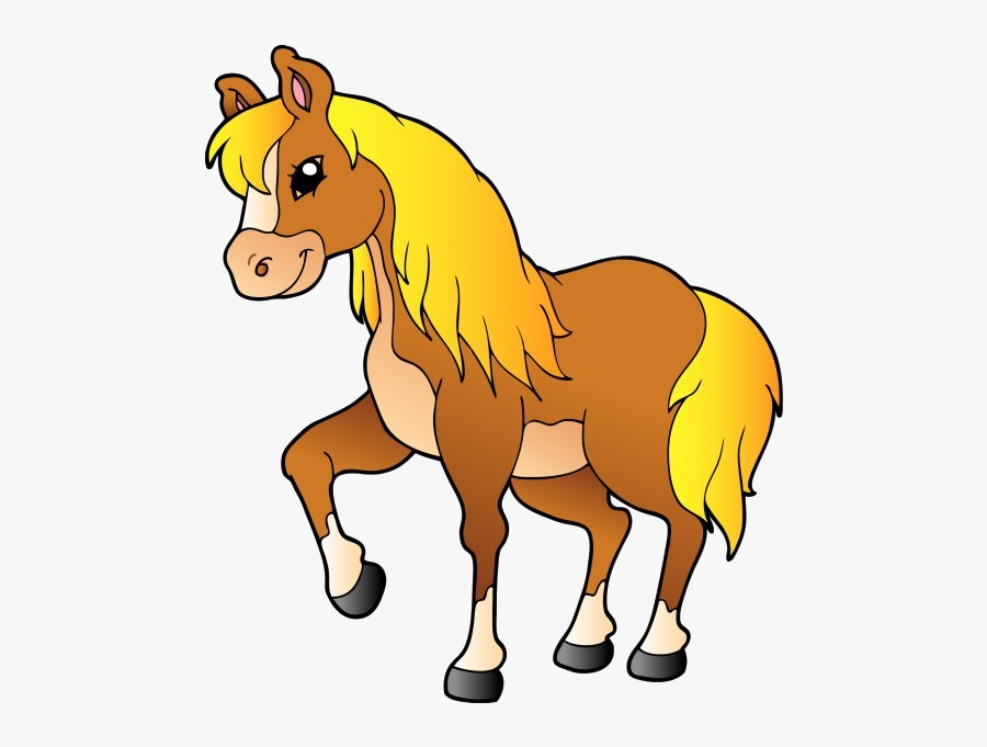 Cartoon Horse Clipart - Horse Clipart, Transparent Clipart