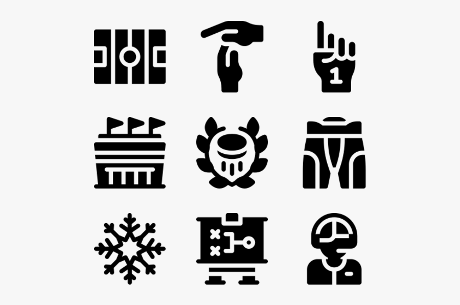 Ice Hockey Icons - Tour Travel Icon Transparent Background, Transparent Clipart