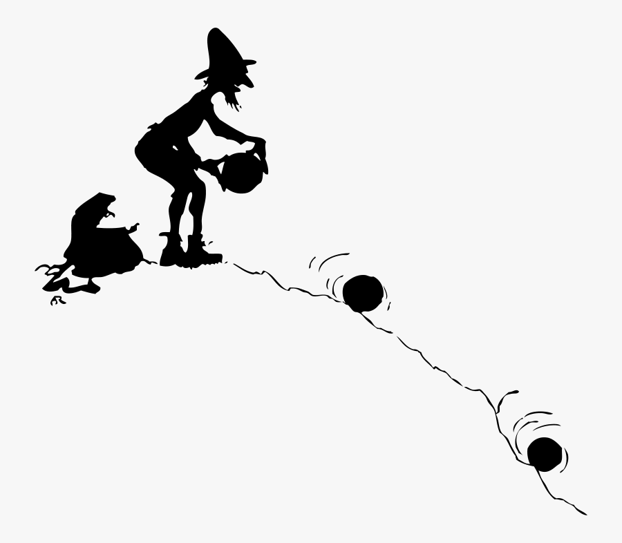 Ball Rolling Clipart Black And White, Transparent Clipart