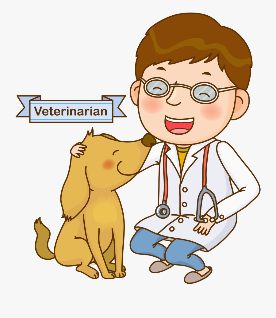 Dog Clip Art Cute - Vet Clipart Png, Transparent Clipart