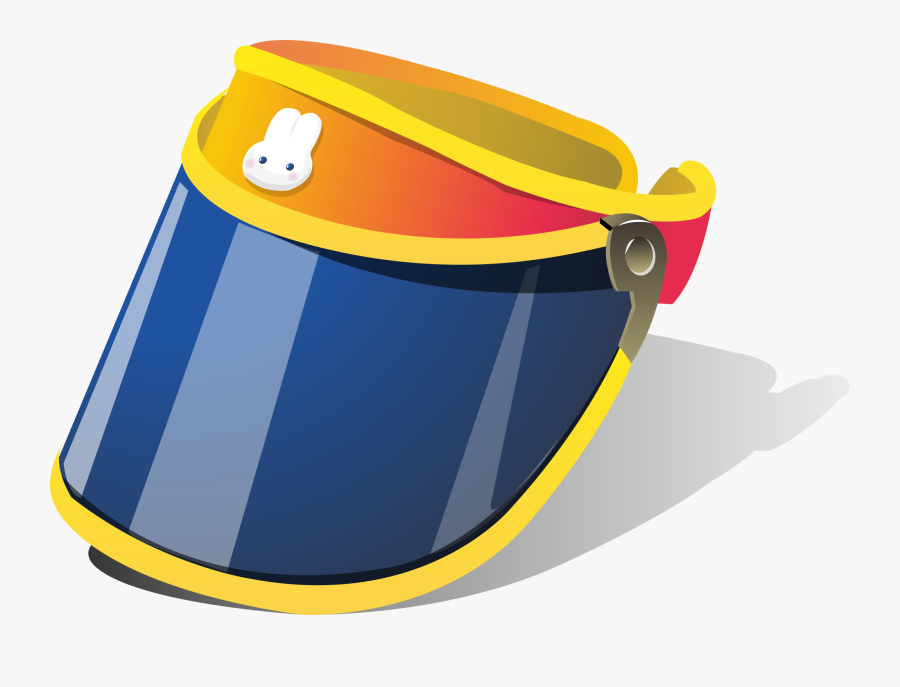 Hat Cartoon Sunscreen Helmet - 太陽 帽, Transparent Clipart