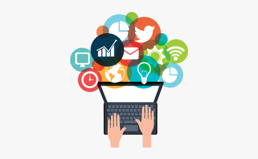 Pathway Clipart Hill - Digital Marketing Logo Png, Transparent Clipart