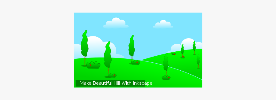 Beautiful Hill - Grass, Transparent Clipart